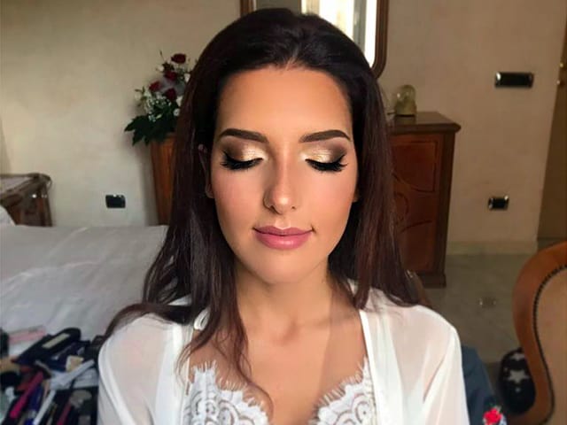 Bridal Makeup Brunette